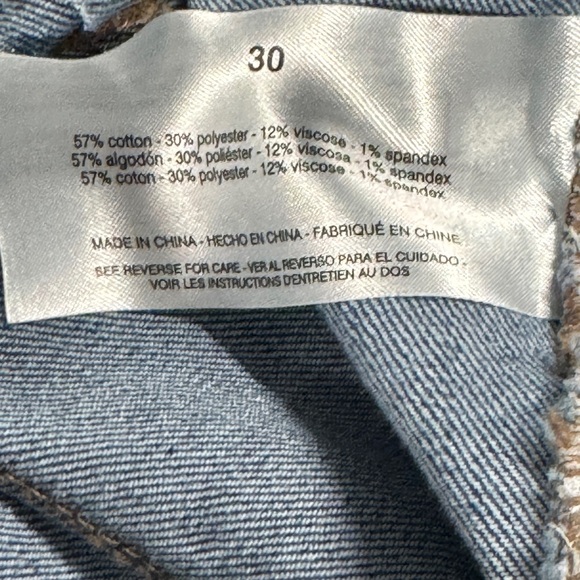 CIRCUS NY BY SAM EDELMAN HIGH-RISE FLARE JEANS LADIES SIZE 30 - Picture 8 of 8